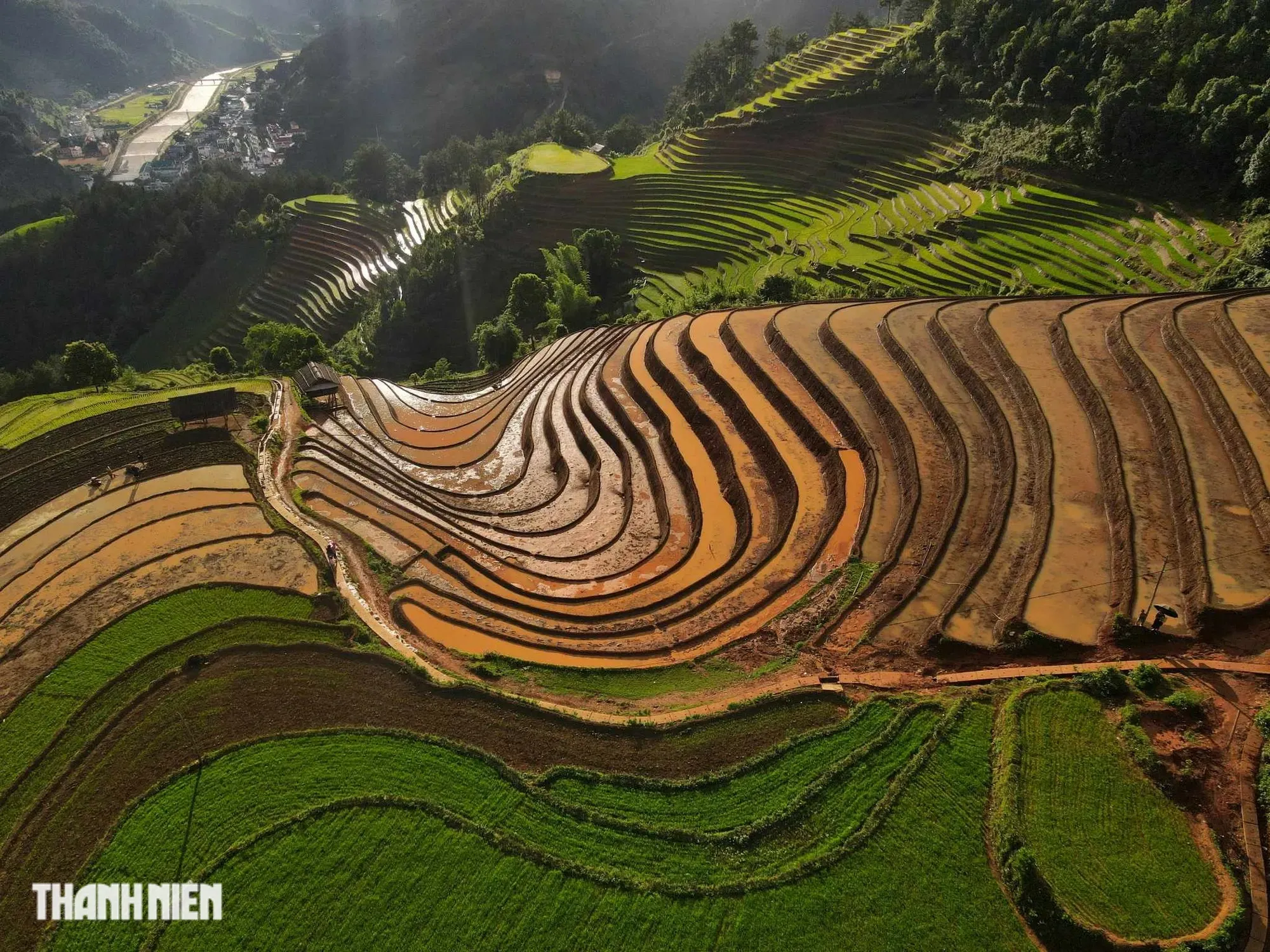 terrazas de arroz norte de vietnam