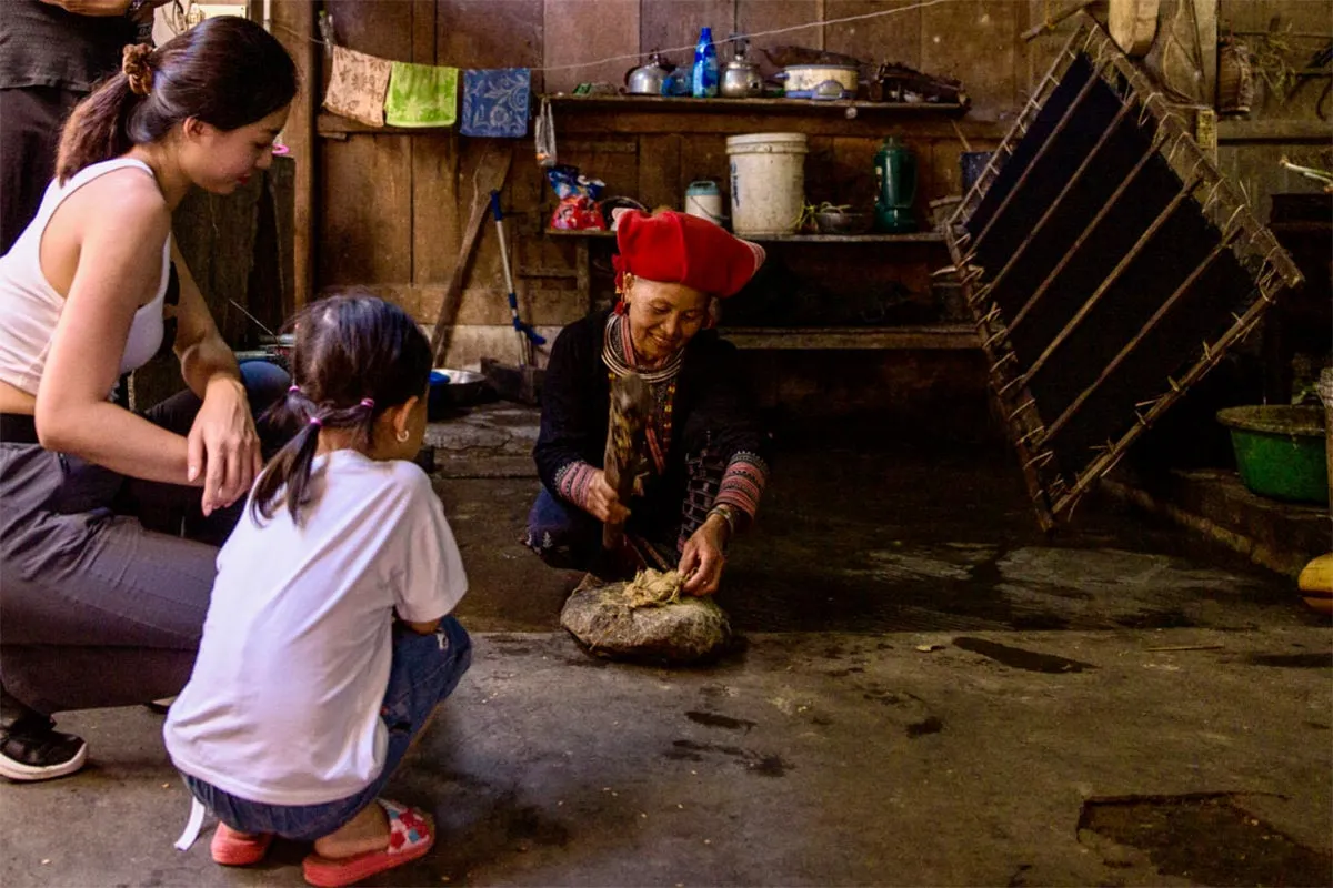 aldeas étnicas en Sapa