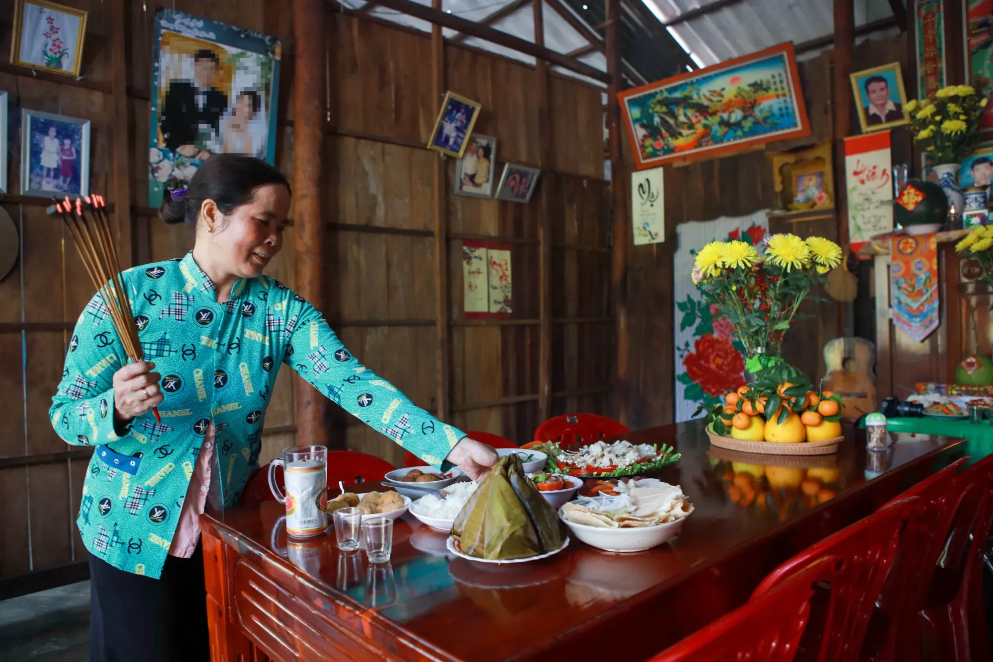Año Nuevo Vietnamita delta del mekong